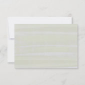 Eucalyptusbladeren Gouden Bloemen Placecard Kaart (Achterkant)