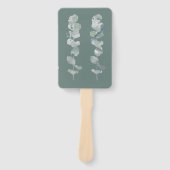 Eucalyptusbladeren Handwaaier (Voorkant)