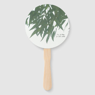 Eucalyptusbladeren Handwaaier