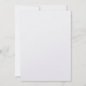 Eucalyptusminimalistische Waterverf bruiloft Save The Date (Achterkant)