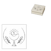 Eucharist Rubber Stamp Rubberstempel (Gestempeld)
