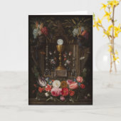 Eucharistie de la première carte de communion avec (Fleur jaune)