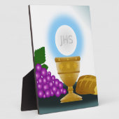 eucharistisch fotoplaat (Zijkant)