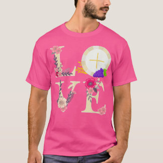 Eucharistisch Gastheer Katholieke Schenken van de T-shirt