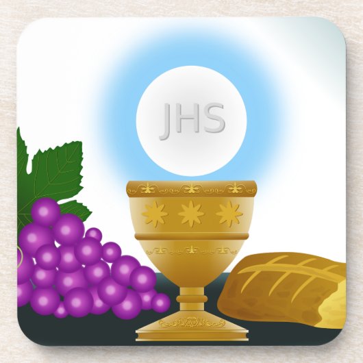 eucharistisch onderzetter (Voorkant)