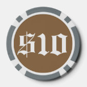 Eucharistisch Poker Chips (Achterkant)