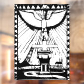 Eucharistisch Raamsticker (Vel 2)
