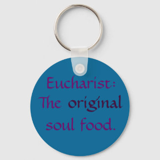 Eucharistisch: TOSF - Sleutelhanger - Blauwgroen/P