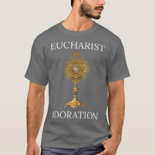 Eucharistische Adoratie T-shirt