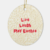 Euchre Keramisch Ornament (Links)