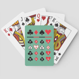 Euchre-regels Lesdeck Met Trumpfkaart Rangschikkin Pokerkaarten