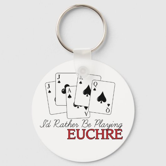Euchre Speling Sleutelhanger (Voorkant)