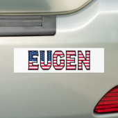 Eugen Nom Vorname USA Aufkleber Sticker Auto (En voiture)