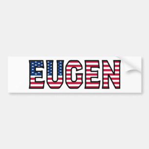 Eugen Nom Vorname USA Aufkleber Sticker Auto