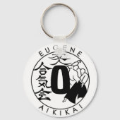 Eugene Aikikai keychain fob (Achterkant)