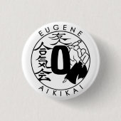 Eugene Aikikai small button (Voorkant)