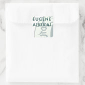 Eugene Aikikai vierkante sticks Sticker (Tas)