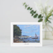 Eugène Boudin #178 - Carte postale Art (Debout devant)