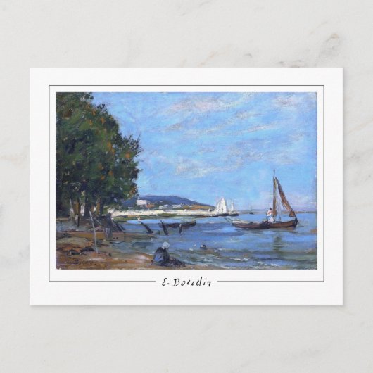 Eugène Boudin #178 - Carte postale Art (Devant)