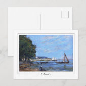 Eugène Boudin #178 - Carte postale d'art (Devant / Derrière)