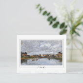 Eugène Boudin #190 - Carte postale d'art (Debout devant)