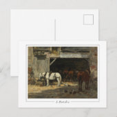 Eugène Boudin #274-2 - Carte postale d'art (Devant / Derrière)