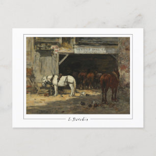 Eugène Boudin #274-2 - Kunstmatig Briefkaart