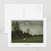 Eugène Boudin #27-2 - Carte postale d'art (Devant / Derrière)