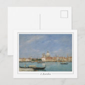 Eugène Boudin #30-2 - Carte postale Art (Devant / Derrière)