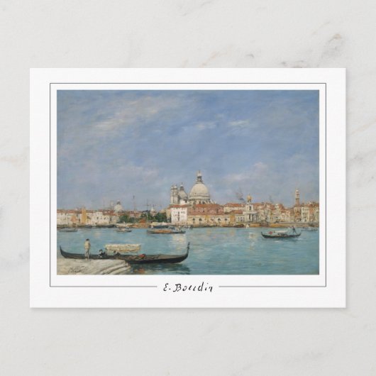 Eugène Boudin #30-2 - Carte postale d'art (Devant)