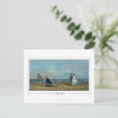 Eugène Boudin #30 - Carte postale Art (Debout devant)