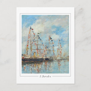 Eugène Boudin #344 - Carte postale d'art