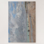 Eugene Boudin - Het strand van Deauville Legpuzzel (Verticaal)