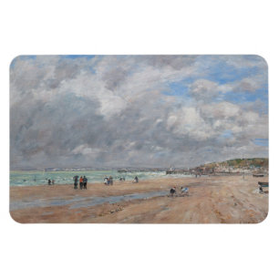 Eugene Boudin - Het strand van Deauville Magneet