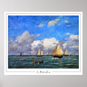 Eugène Boudin Zedign Affiche d'art #20