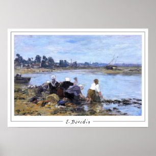 Eugène Boudin Zedign Affiche d'art #233
