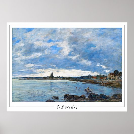 Eugène Boudin Zedign Affiche d'art #27 (Devant)