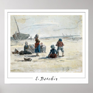 Eugène Boudin Zedign Affiche d'art #4