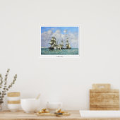 Eugène Boudin Zedign Affiche d'art #69-2 (Cuisine)