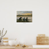 Eugène Boudin Zedign Art Affiche #12 (Cuisine)