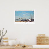 Eugène Boudin Zedign Art Poster #199-2 (Keuken)