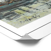 Eugène Boudin Zedign Art Poster #217-2 (Hoek)