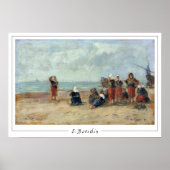 Eugène Boudin Zedign Art Poster #494-2 (Voorkant)