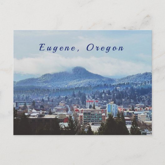 Eugene, carte postale de l'Oregon (Devant)