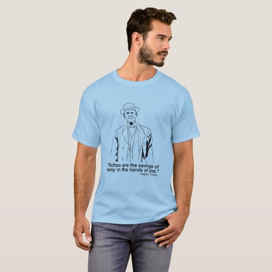 Eugene Debs citeert T-Shirt (Voorkant volledig)