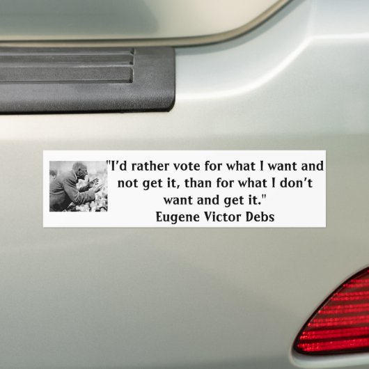 Eugene Debs Election Sticker (Op auto)