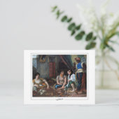 Eugène Delacroix #174 - Carte postale d'art fin (Debout devant)