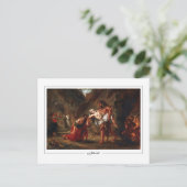 Eugène Delacroix #183 - Carte postale d'art fin (Debout devant)