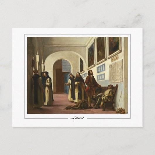 Eugène Delacroix #256 - Kunst Postkaart (Voorkant)