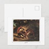 Eugène Delacroix #310 - Carte postale d'art (Devant / Derrière)